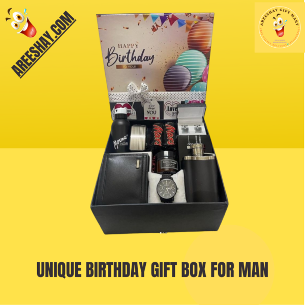 UNIQUE BIRTHDAY GIFT BOX FOR MAN