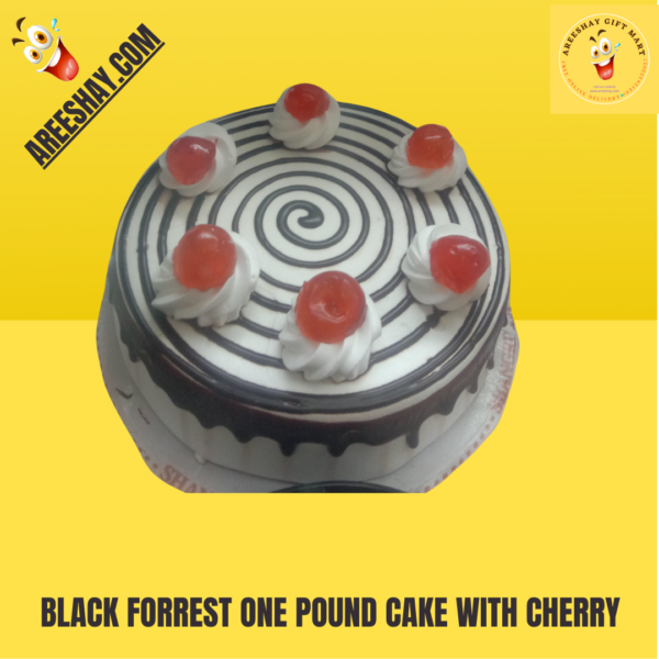 BLACK FORREST ONE POUND CAKE WITH CHERRY