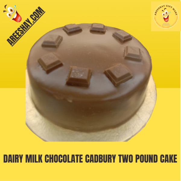 DAIRY MILK CHOCOLATE CADBURY TWO POUND CAKE