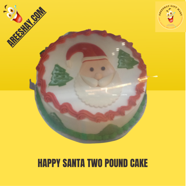 HAPPY SANTA TWO POUND CAKE