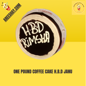 ONE POUND COFFEE CAKE H.B.D JANU