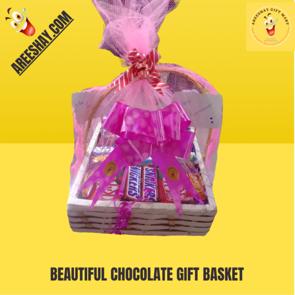 BEAUTIFUL CHOCOLATE GIFT BASKET (2)