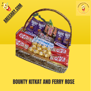 BOUNTY KITKAT AND FERRY ROSE