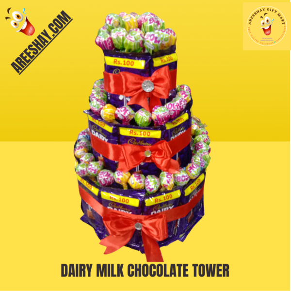 DAIRY MILK CHOCOLATE TOWER