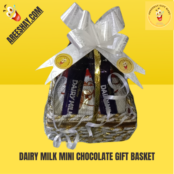 DAIRY MILK MINI CHOCOLATE GIFT BASKET