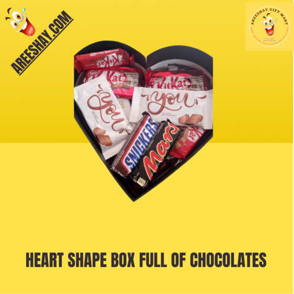 HEART SHAPE BOX FULL OF CHOCOLATES