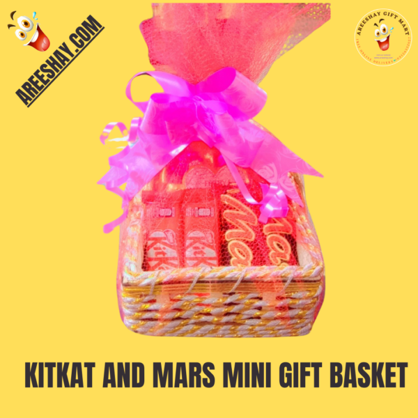 KITKAT AND MARS MINI GIFT BASKET