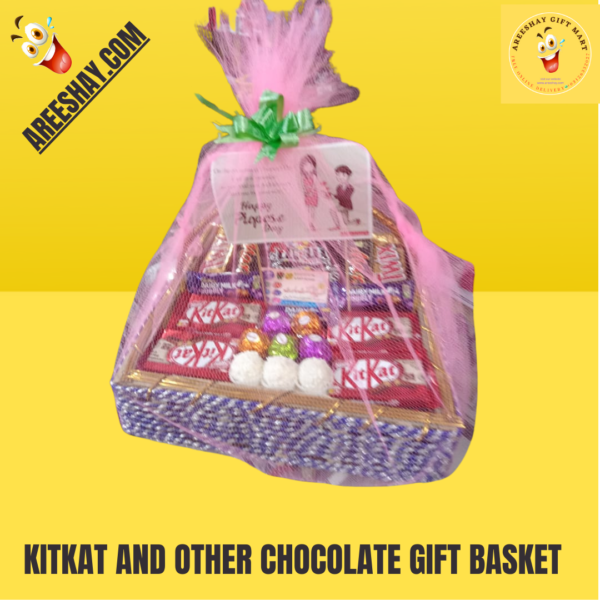 KITKAT AND OTHER CHOCOLATE GIFT BASKET