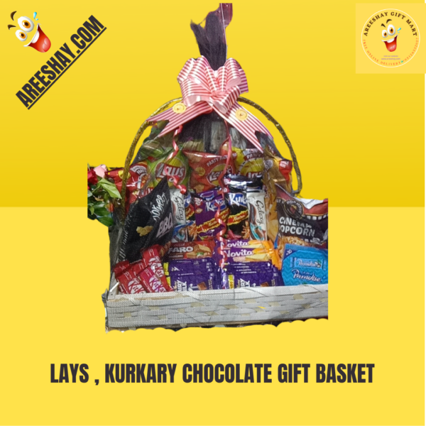 LAYS , KURKARY CHOCOLATE GIFT BASKET