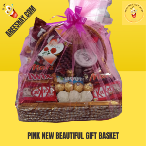 PINK NEW BEAUTIFUL GIFT BASKET