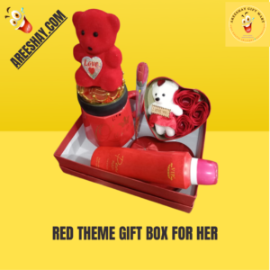 RED THEME GIFT BOX FOR HER